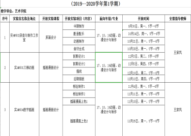 betway88西汉姆网页自主开放实验室安排表